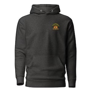 Strong Roots Premium Hoodie in Charcoal Heather